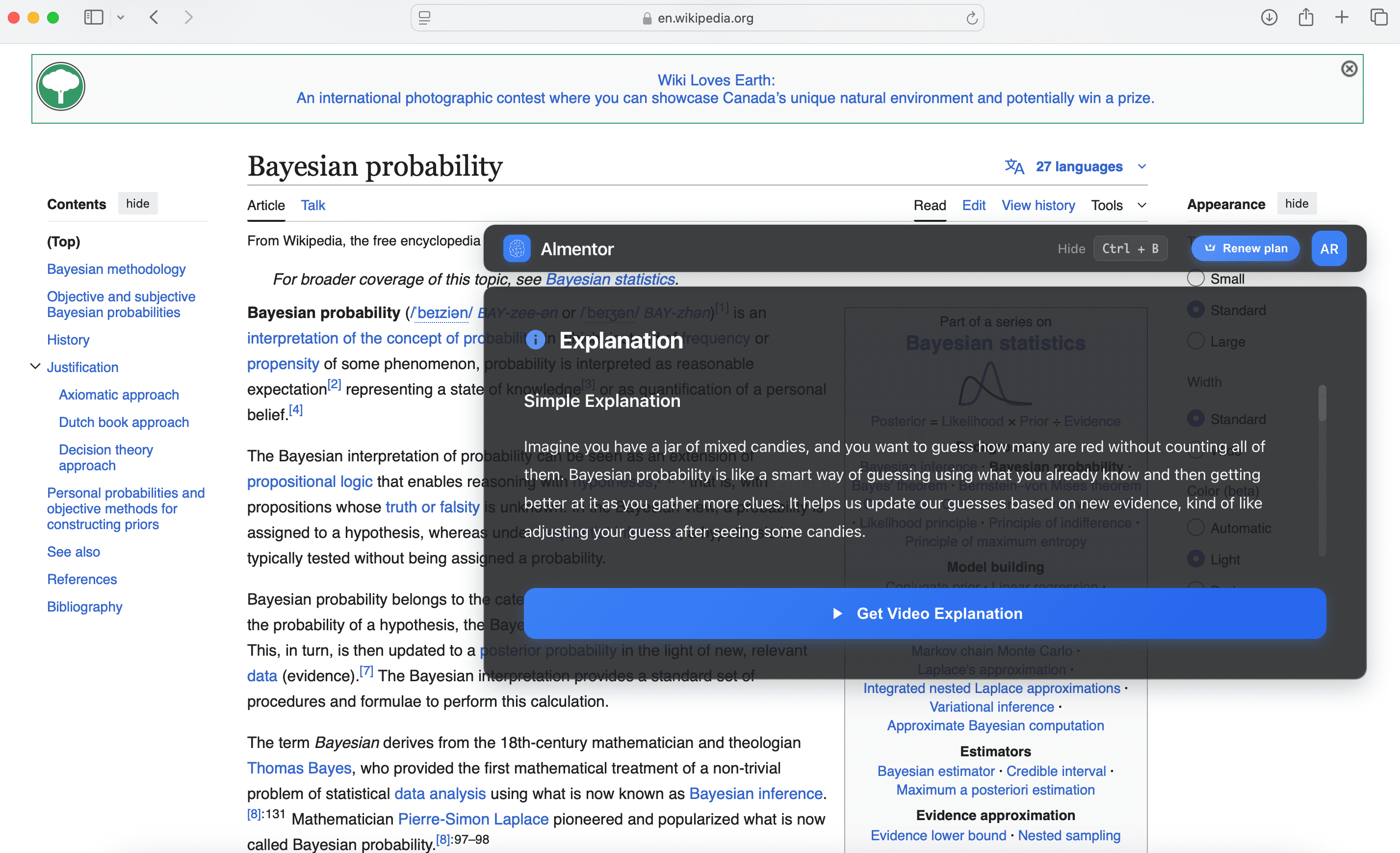 Almentor example